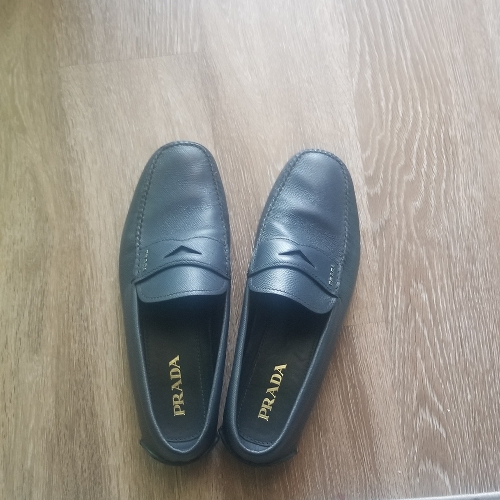 Prada leather shoes